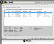 Serv-U screenshot